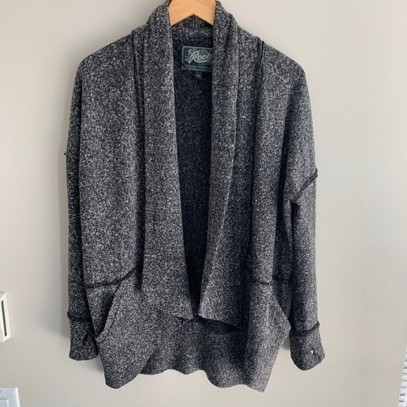 Roots Sweaters - 3/$30 Roots mid-length cape cardigan
